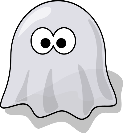 Search Terms: black and white, cartoon, costume, eyes, funny ghost, ghost, 