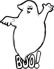 Ghost Coloring Pages on Coloring Pages  Fat Ghost  Floating Ghost  Ghost  Halloween