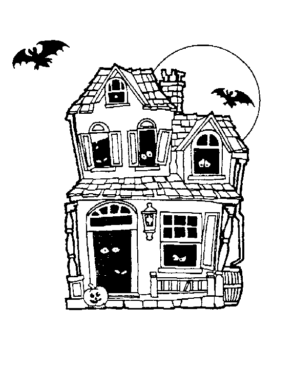 house clipart image. Free Haunted House Clipart