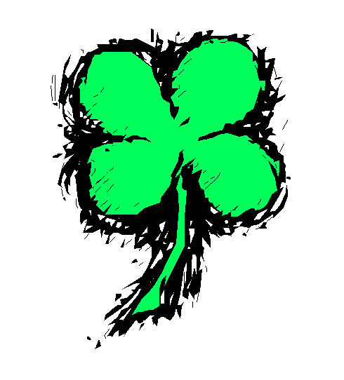 Free Four Leafed Clover Clipart