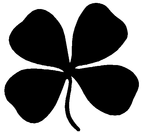 Free Four Leafed Clover Clipart