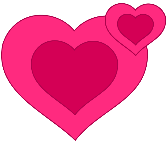 pink valentine heart clipart - photo #47