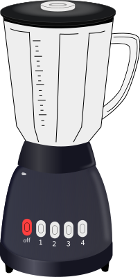 Free Kitchen Blender Clipart