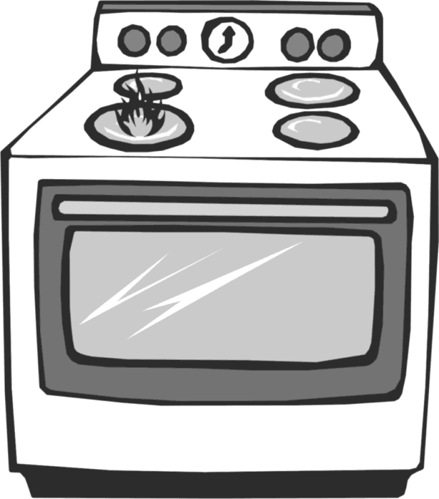 clipart kitchen appliances - photo #13