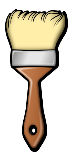 Free Painting Tools Clipart