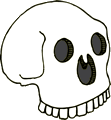 Free Head Coloring Page Clipart