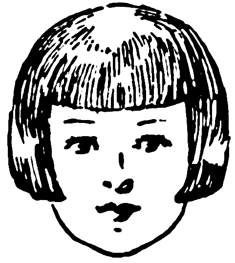Free Womans Haircut Clipart
