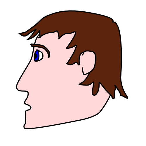 Free Mans Head Clipart
