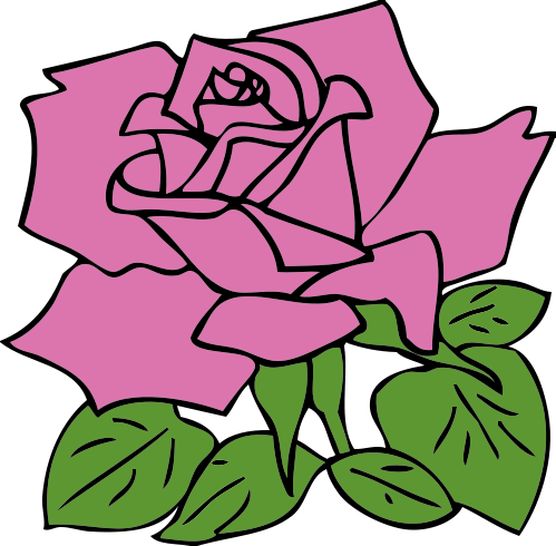 clip art flowers vines. pink flowers clip art.