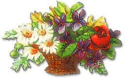 Free Baskets and Bouquets Clipart