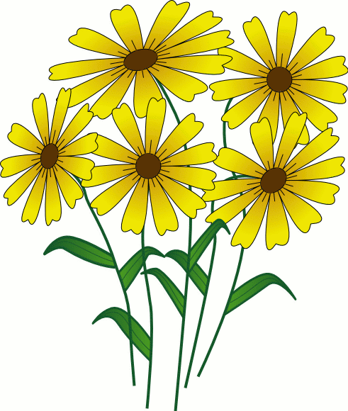 clip art flowers free. Free Clipart of Baskets and