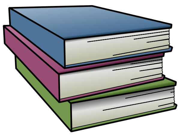 clip art book stack. Free Books Clipart