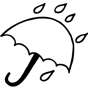 Umbrella Clipart Black And White