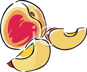 Peach Clipart