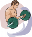 Weightlifting Clipart