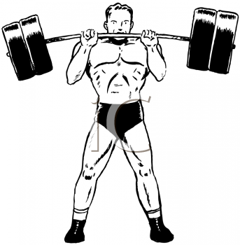 Weightlifting Clipart