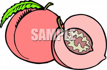 Peach Clipart