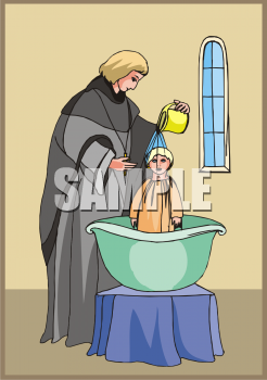 Baptism Clipart