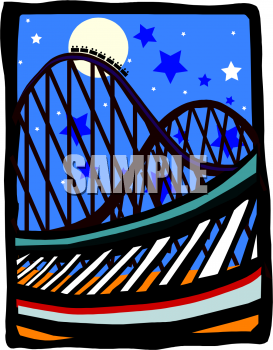 Roller Coaster Clipart