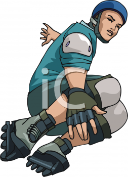 Skating Clipart