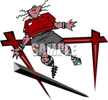 Skating Clipart