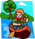 Canoe Clipart