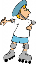 Skating Clipart