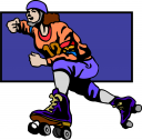 Skating Clipart