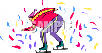 Skating Clipart