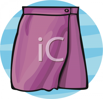 Royalty Free Skirt Clipart