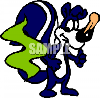 Skunk Clipart