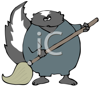 Skunk Clipart