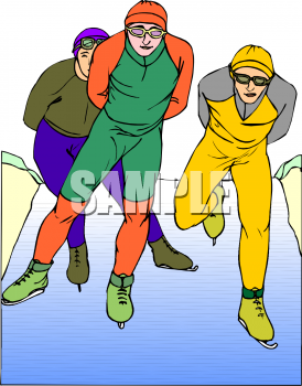Skating Clipart