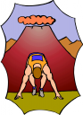Volcano Clipart