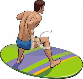 Surfing Clipart