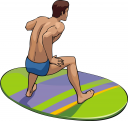 Surfing Clipart