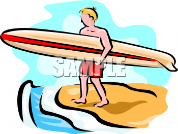Surfing Clipart