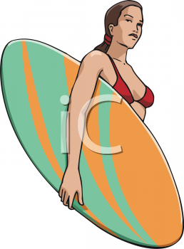 Surfing Clipart