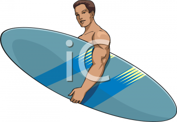Surfing Clipart