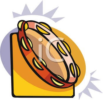 Tambourine Clipart