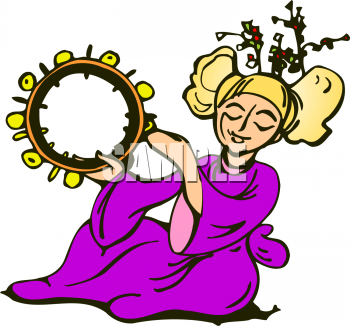 Tambourine Clipart