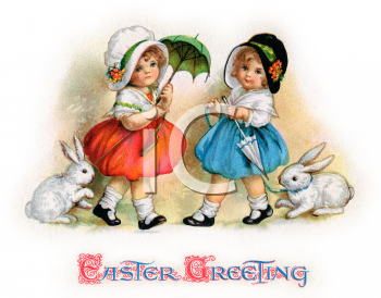 Victorian Easter Clipart