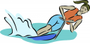 Skiing Clipart