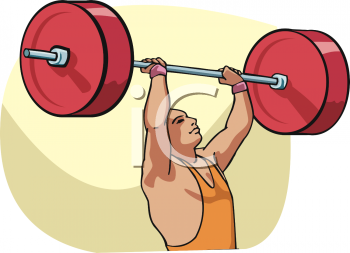 Weightlifting Clipart