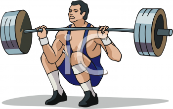 Weightlifting Clipart