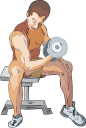Weightlifting Clipart
