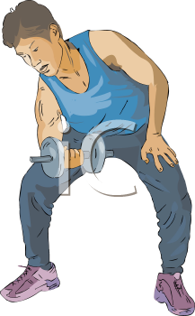 Weightlifting Clipart
