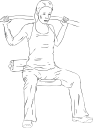 Weightlifting Clipart
