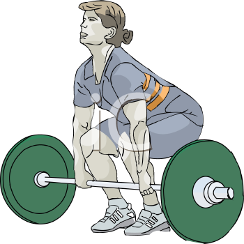 Weightlifting Clipart