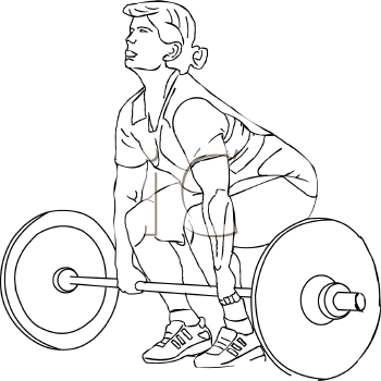 Weightlifting Clipart